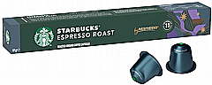 10 קפסולות קפה Starbucks אלומיניום תואמות נספרסו בטעם אספרסו 10 קפסולות קפה Starbucks אלומיניום תואמות נספרסו בטעם אספרסו