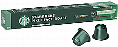 10 קפסולות קפה Starbucks אלומיניום תואמות נספרסו בטעם פייק פלייס 10 קפסולות קפה Starbucks אלומיניום תואמות נספרסו בטעם פייק פלייס