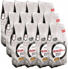 12 ק"ג פולי קפה Gimoka Gusto Ricco 12 ק"ג פולי קפה Gimoka Gusto Ricco