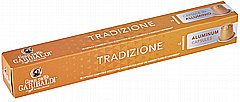 10 קפסולות אלומיניום GARIBALDI Tradizione חוזק 12 10 קפסולות אלומיניום GARIBALDI Tradizione חוזק 12
