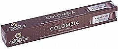 10 קפסולות אלומיניום GARIBALDI Colombia 100% arabica חוזק 7 10 קפסולות אלומיניום GARIBALDI Colombia 100% arabica חוזק 7
