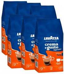 6 ק"ג פולי קפה Lavazza Espresso Crema E Gusto Forte חוזק 9 6 ק"ג פולי קפה Lavazza Espresso Crema E Gusto Forte חוזק 9