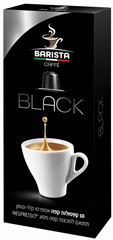 10 קפסולות espressomor black barista חוזק 10 10 קפסולות espressomor black barista חוזק 10