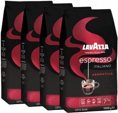 4 ק"ג פולי קפה Lavazza Espresso Italiano Aromatico חוזק 7 4 ק"ג פולי קפה Lavazza Espresso Italiano Aromatico חוזק 7
