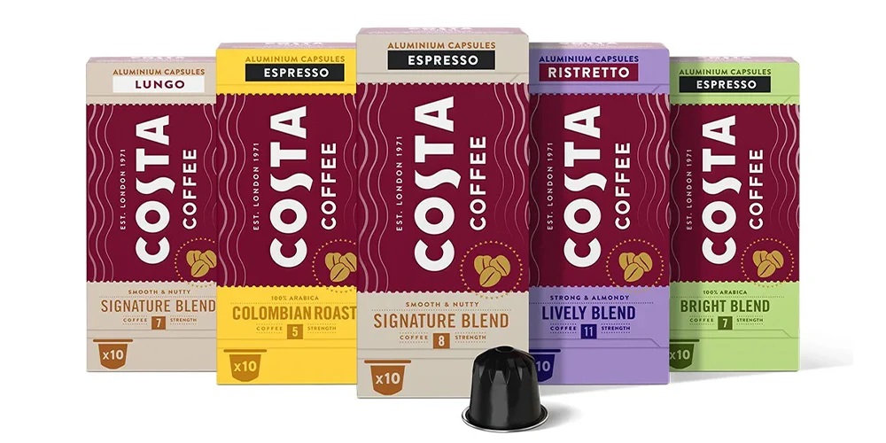 קפסולות למכונות נספרסו COSTA